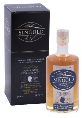 Sin-Gold Single Grain Whisky Port Finish Cask Strength