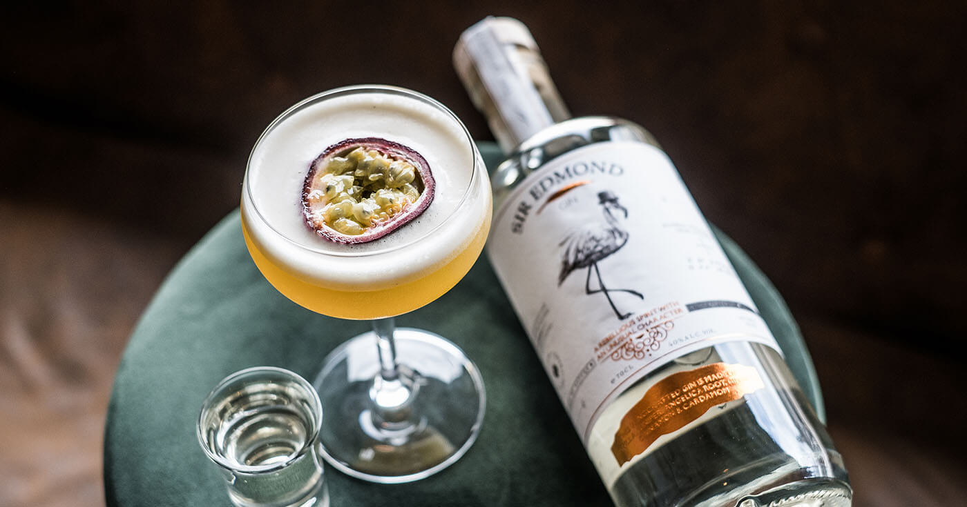 „Pornstar Martini“: Sir Edmond Gin im modernen Cocktailklassiker