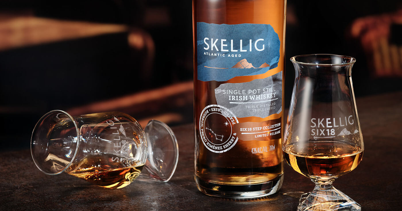 Newcomer: Skellig Six18 Distillery mit Irish Whiskey und Gin neu in Deutschland