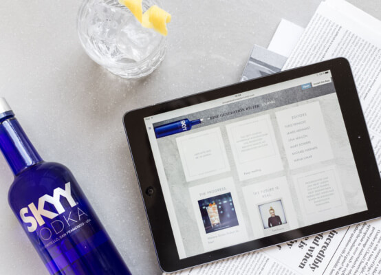 Skyy Vodka initiiert temporäres Lifestyle-Journal