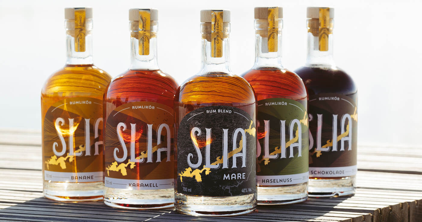 Hommage an die Schlei: Rum & Co launcht Slia Spirituosen