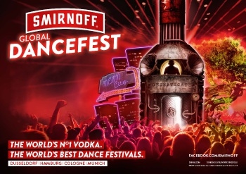 Smirnoff Global Dancefest ruft deutschlandweit zum Feiern auf