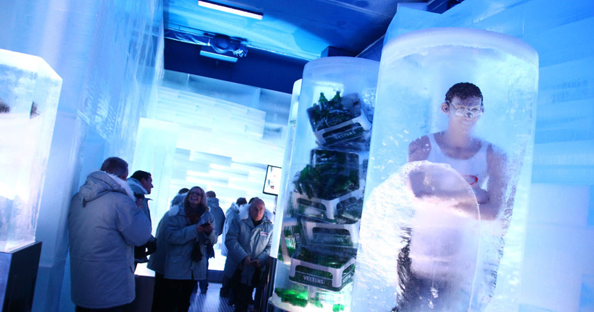 Diskothek Index: Smirnoff eröffnet größte permanente Ice Bar der Welt