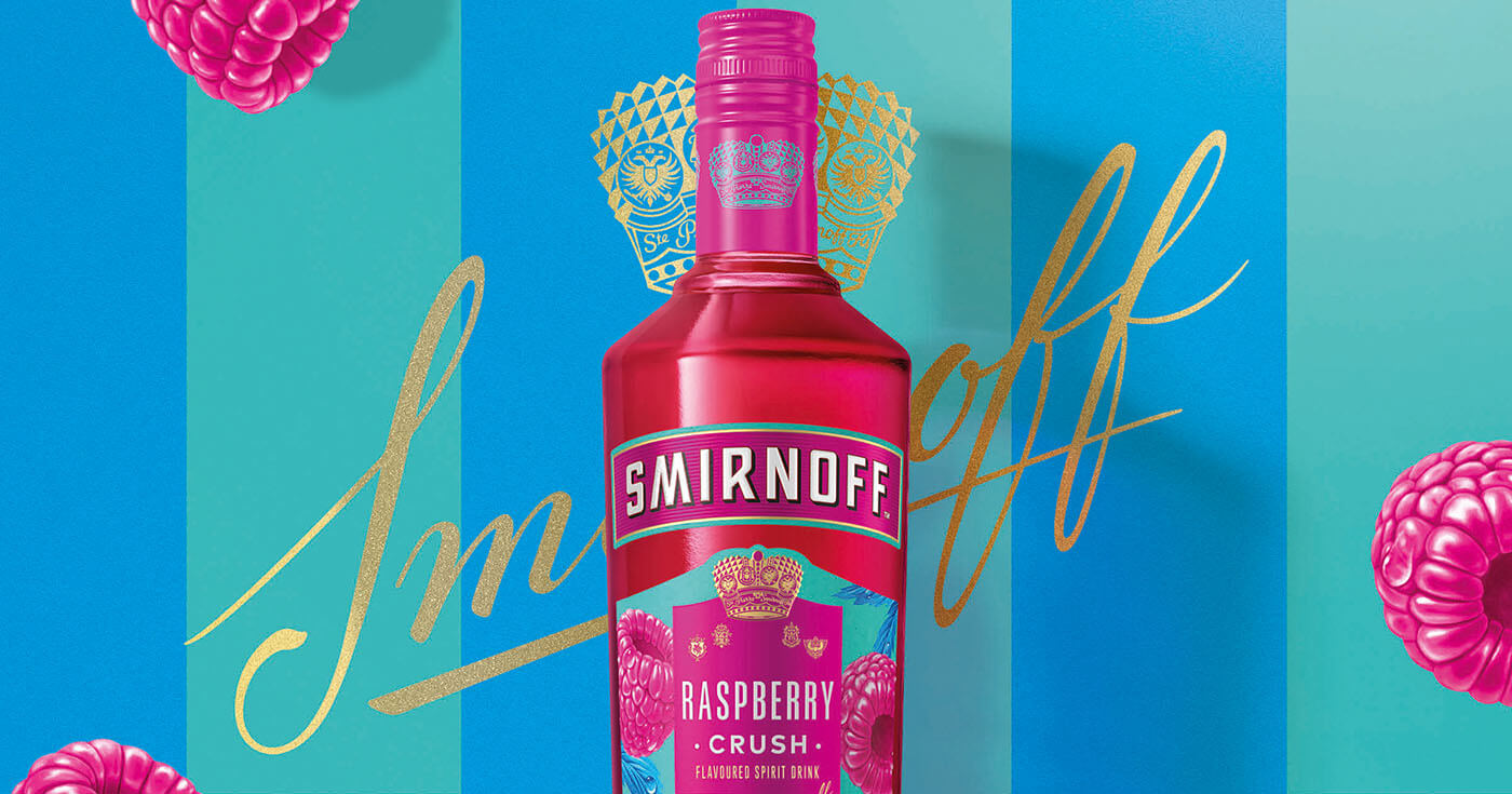 „Himbeer-Boost“: Smirnoff Raspberry Crush kurz vor Marktstart
