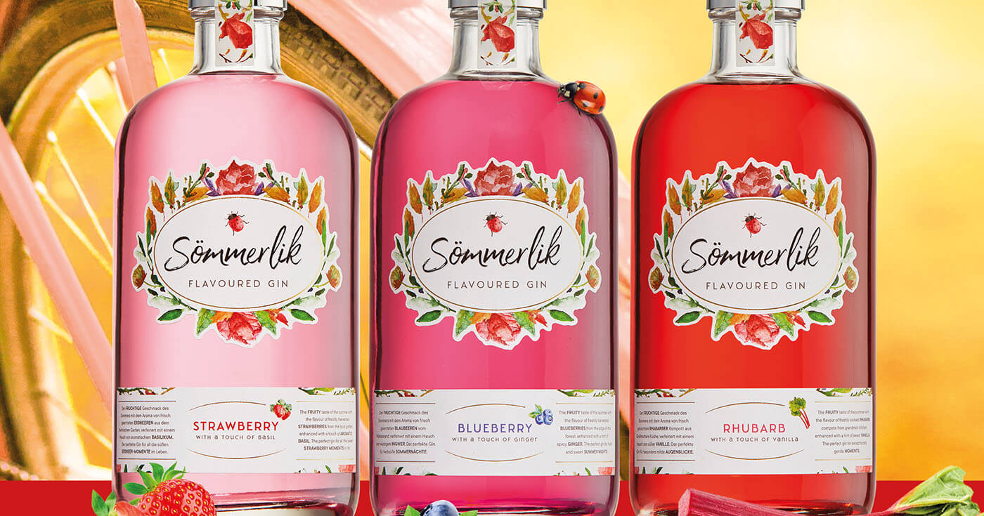 Neue Trilogie: Bremer Spirituosen Contor enthüllt Sömmerlik Flavoured Gins