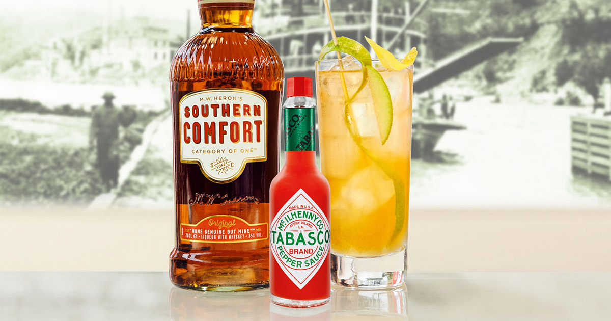 Mit Tabasco: „Pep It!“ by Adriano Paulus für Southern Comfort