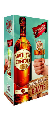 Southern Comfort im Geschenkset mit Tumbler-Glas