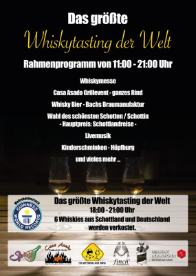 Spirit Homburg will weltgrößtes Whiskytasting veranstalten Spirit Homburg will weltgrößtes Whiskytasting veranstalten