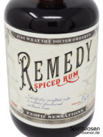 Remedy Spiced Vorderseite Etikett