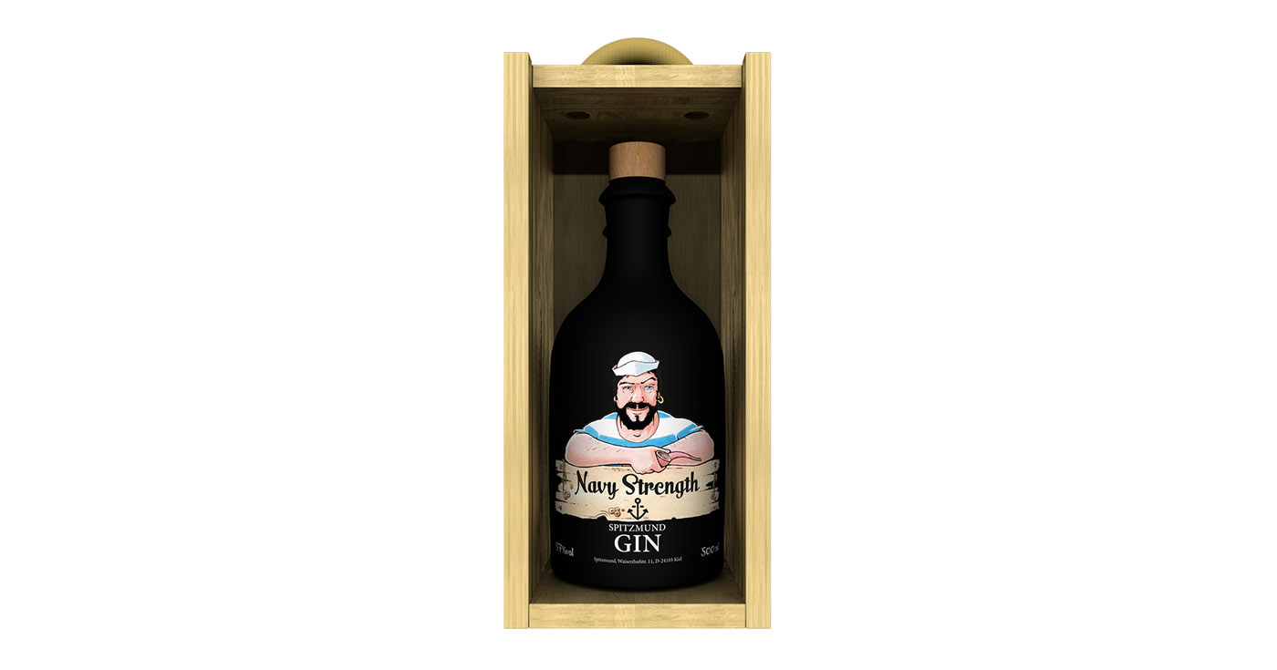 News: Spitzmund feiert 5. Jubiläum mit limitiertem Navy Strength Gin