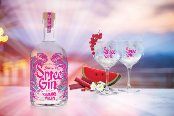 Spree Gin Rhubarb Melon