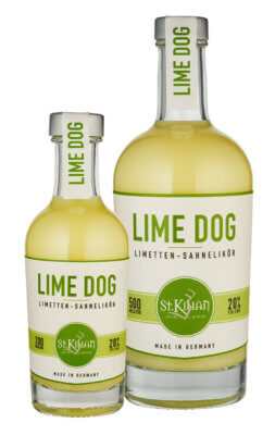 St. Kilian Distillers präsentieren Lime Dog Limetten-Sahne-Likör