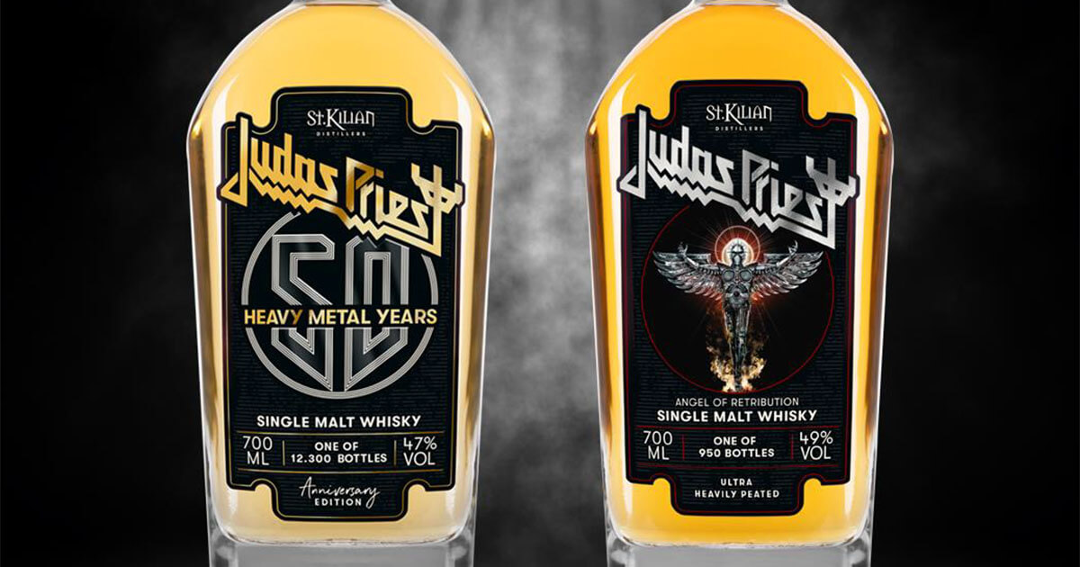 Judas Priest: St. Kilian Distillers mit zwei neuen Heavy Metal Editions