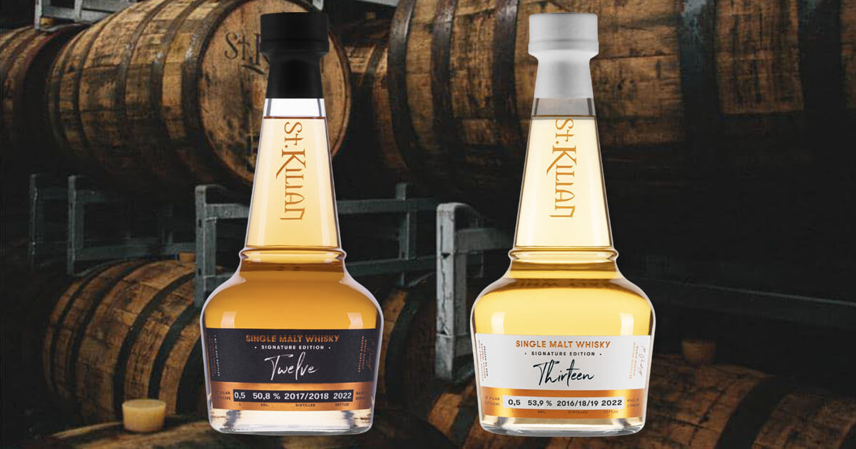 „Twelve“ & „Thirteen“: St. Kilian Distillers lancieren neue Signature Editions