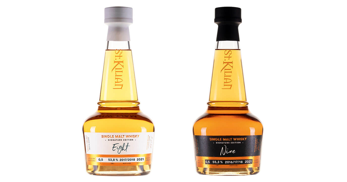 Neuzugänge: St. Kilian Distillers launchen Signature Editions „Eight“ und „Nine“