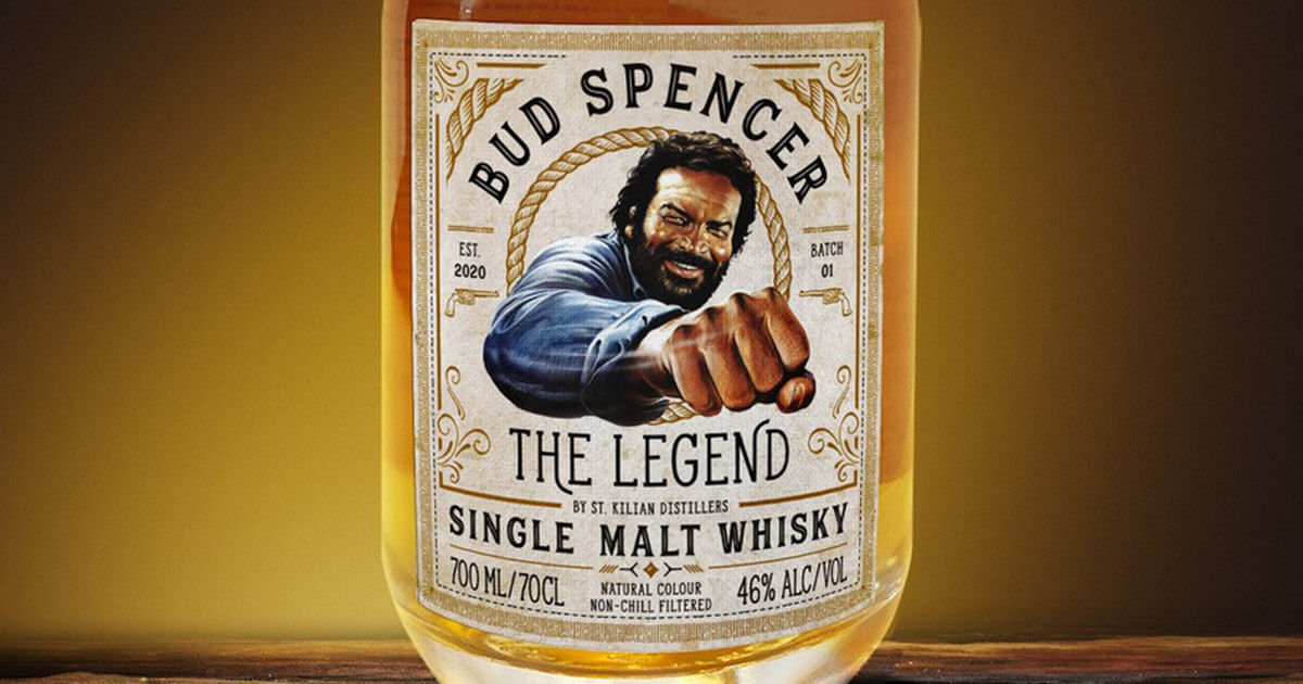 Single Malt in Lizenz: St. Kilian Distillers kreieren „Bud Spencer – The Legend“