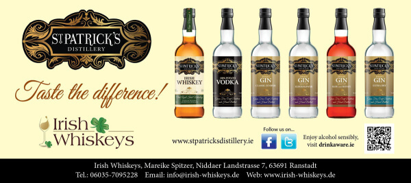 St. Patrick's Distillery bringt Neues aus Irland