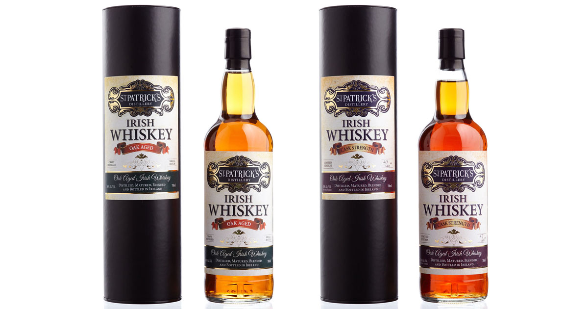 Irish Whiskey: St. Patrick’s Distillery launcht zwei limitierte Abfüllungen Irish Whiskey: St. Patrick’s Distillery launcht zwei limitierte Abfüllungen