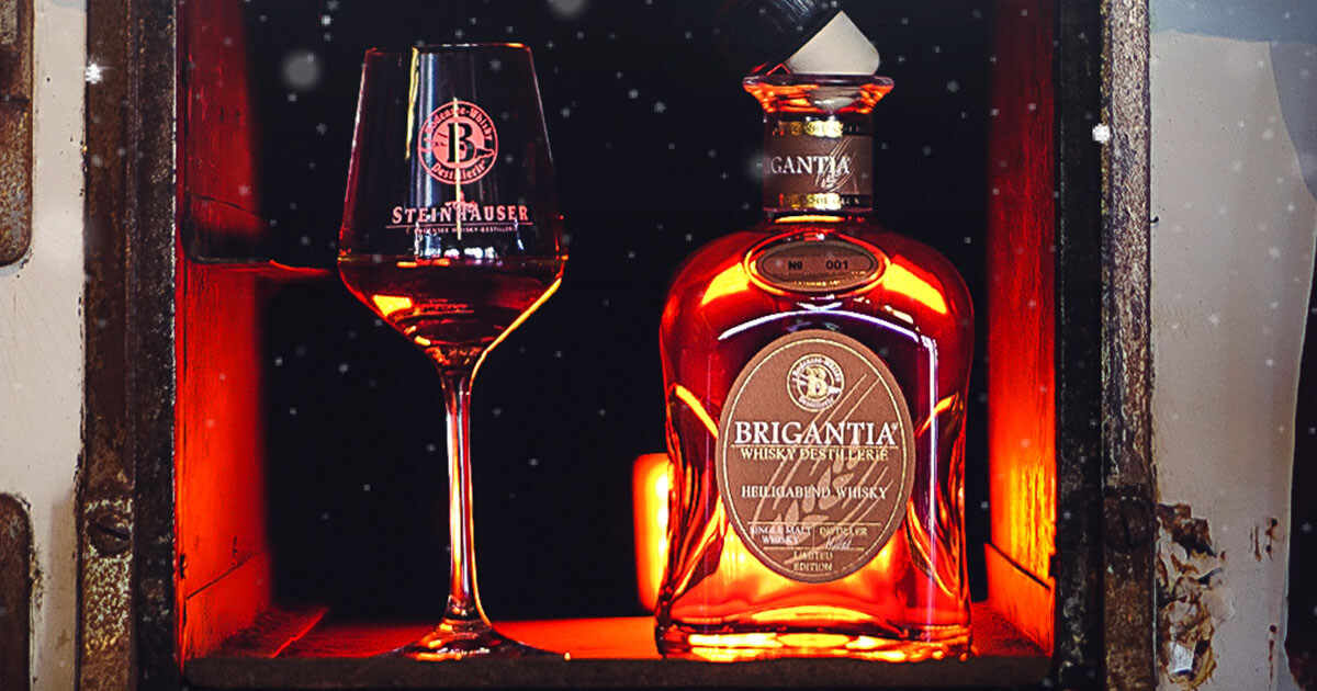 Streng limitiert: Steinhauser launcht Brigantia Heiligabend Whisky für 2022