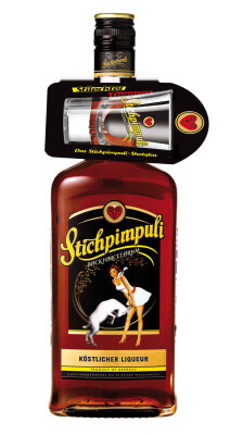 Stichpimpuli ab sofort mit gratis Shotglas im On-Pack