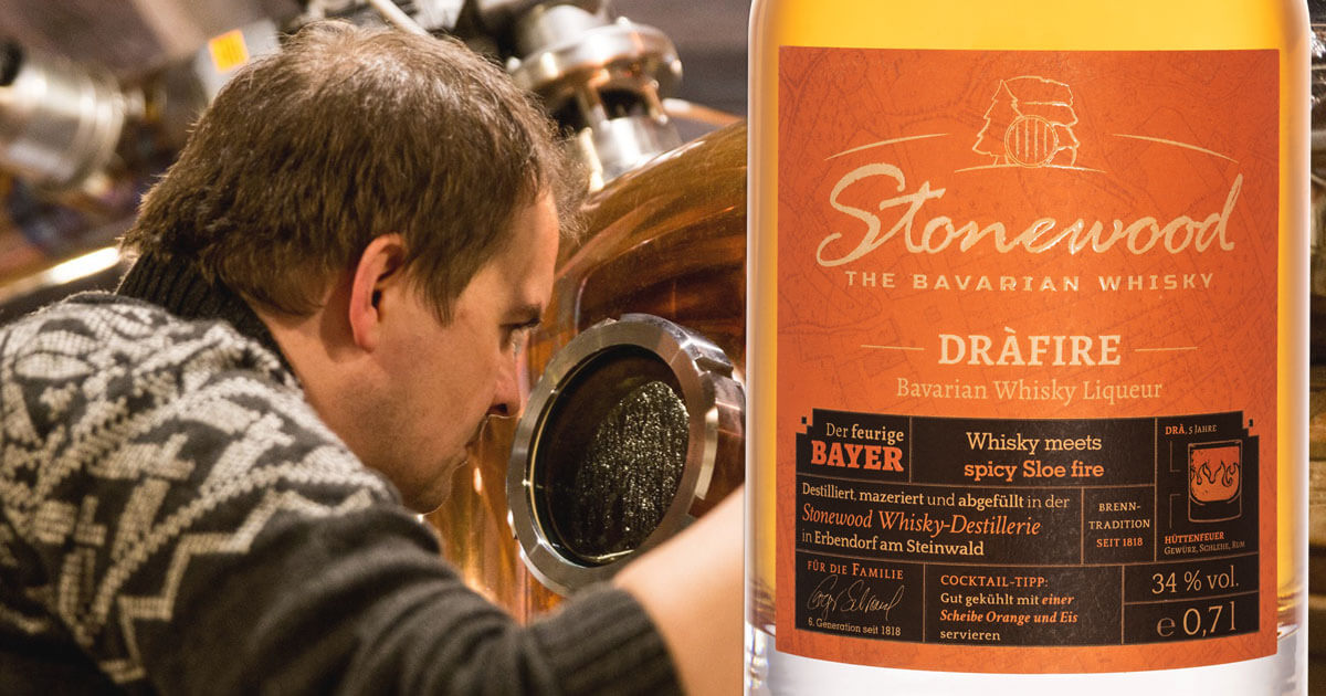 Whiskylikör: Brennerei Schraml neu mit Stonewood Dràfire