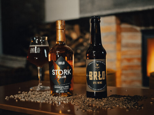 Stork Club Experimental Series Rye Whiskey x Rye Beer