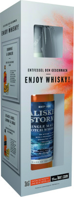 Talisker Storm On-Pack mit Tumbler