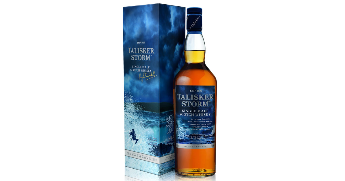 Line-Extension: Talisker Whisky Range erhält mit Talisker Storm Nachwuchs