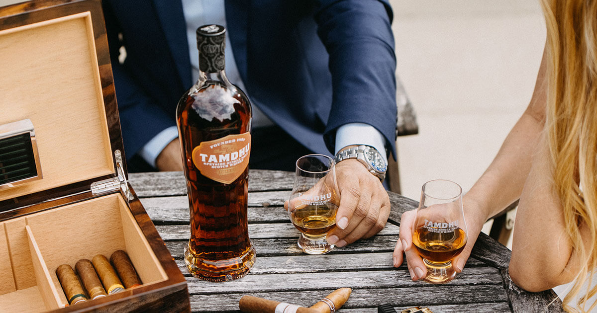 European Oak: Tamdhu Distillery mit Batch zwei des Cigar Malts
