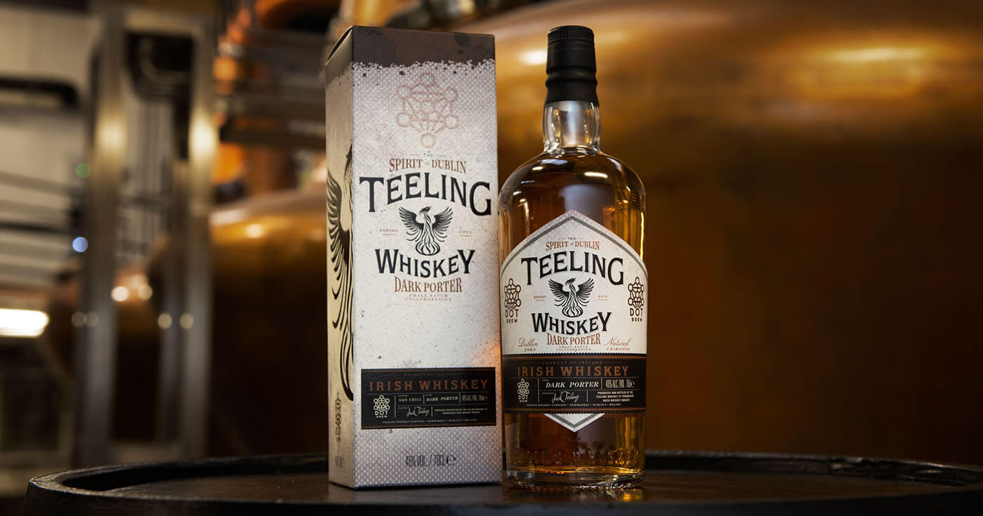 Dark Porter: Teeling kooperiert mit Dot Brew für Irish Whiskey