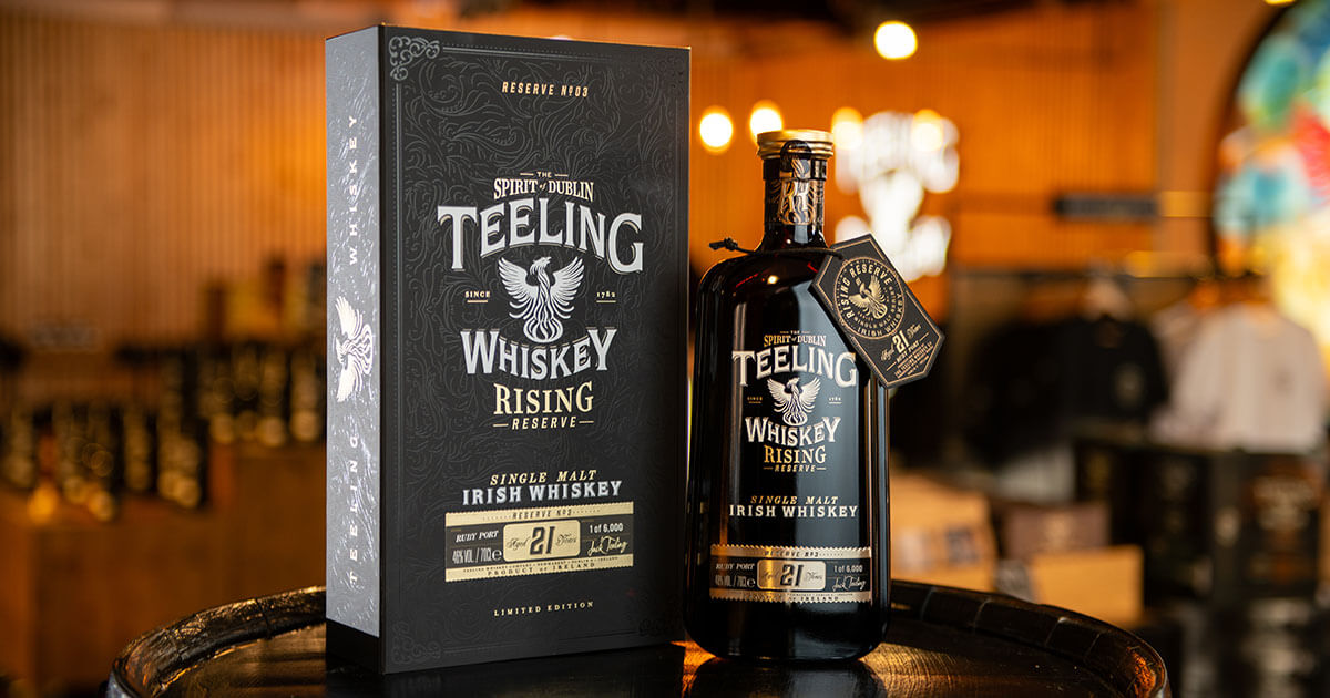 Ruby Port Cask Finish: Teeling enthüllt drittes Rising Reserve Release