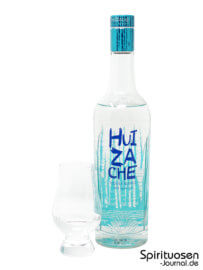 Huizache Blanco Glas und Flasche