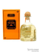 Patrón Reposado Verpackung und Flasche