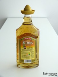 Sierra Tequila Reposado Rückseite Sierra Tequila Reposado Rückseite