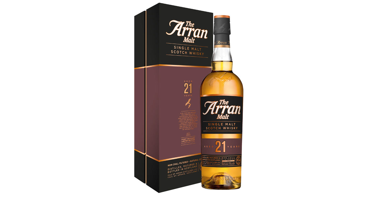 News: Isle of Arran Distillers führen The Arran 21 Jahre ein