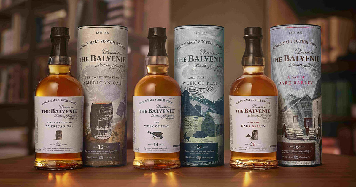 Start mit drei Abfüllungen: The Balvenie launcht „The Balvenie Stories“-Serie