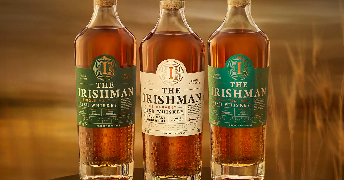 Walsh Whiskey: The Irishman erhält neues Flaschendesign und neue Kernqualität
