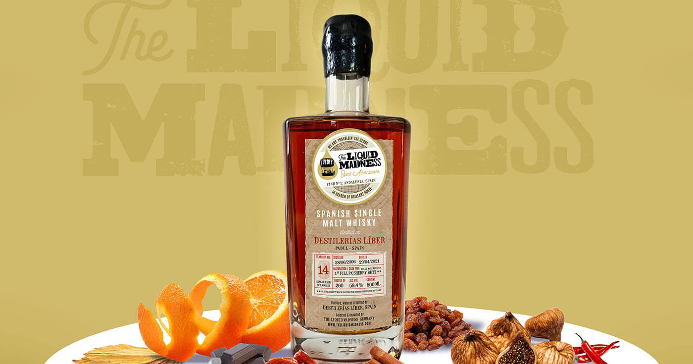 Premier Bottling: The Liquid Madness startet mit Líber 2006/2021 durch