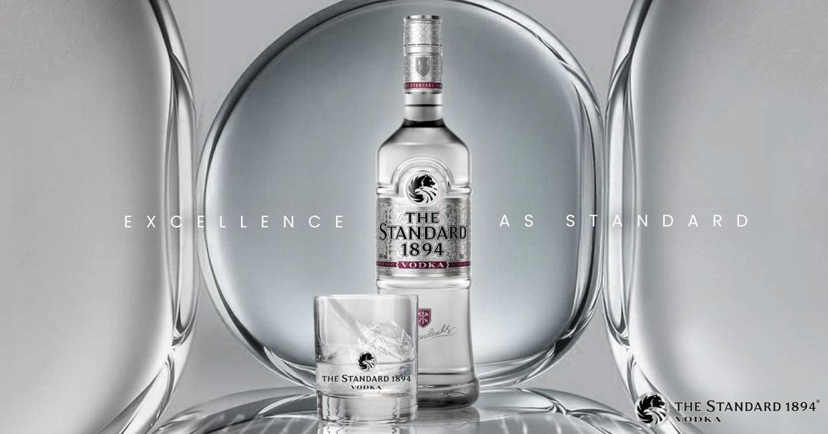Jetzt aus Italien: Russian Standard Vodka kehrt als The Standard 1894 Vodka zurück