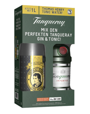 Thomas Henry und Tanqueray kooperieren für Gin-Tonic-Set