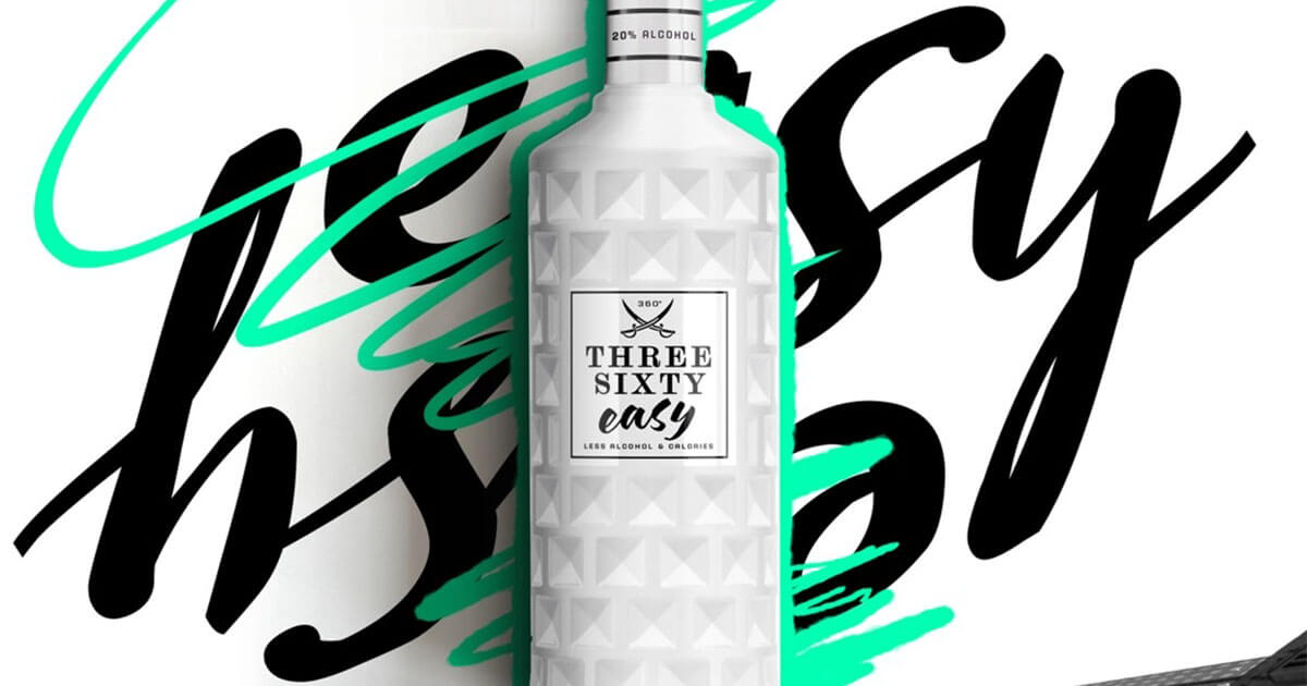 Neuheit: Three Sixty easy soll mit weniger Alkohol und Kalorien punkten