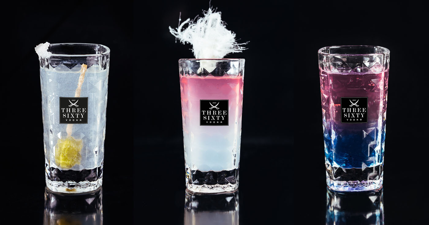 „Colors of Taste“: Three Sixty Vodka zeigt erste Micro Cocktails