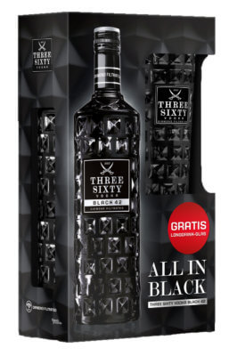 Three Sixty Vodka mit On-Pack-Promotion im Sommer