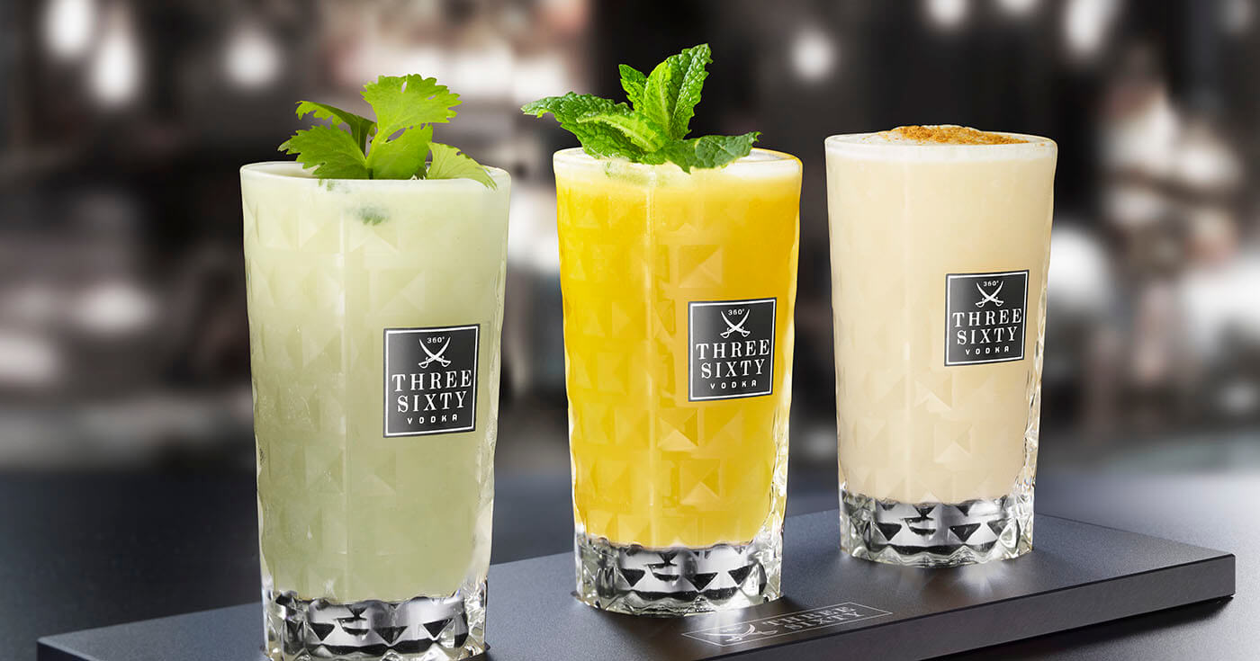 Neue Micro Cocktails: Three Sixty Vodka will nach Mumbai entführen