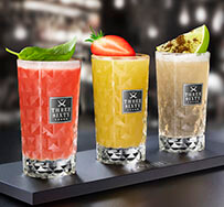 Silvester am Strand: Three Sixty Vodka mit fruchtig-exotischen Micro Cocktails