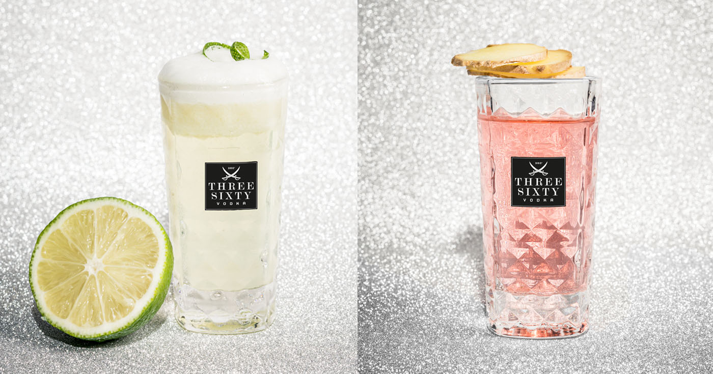 „Shine Bright“: Zwei weitere Micro Cocktails von Three Sixty Vodka