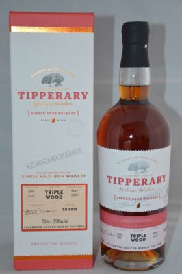 Tipperary Boutique Distillery präsentiert Tipperary Triple Wood 2007