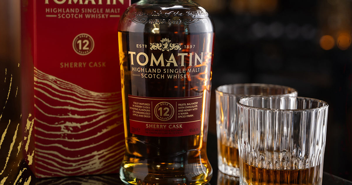 Line-Extension: Tomatin Distillery launcht Tomatin 12 Jahre Sherry Cask