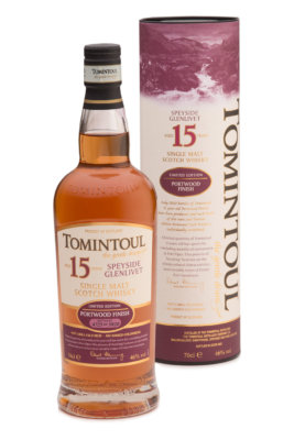 Tomintoul 15 Jahre Portwood Finish