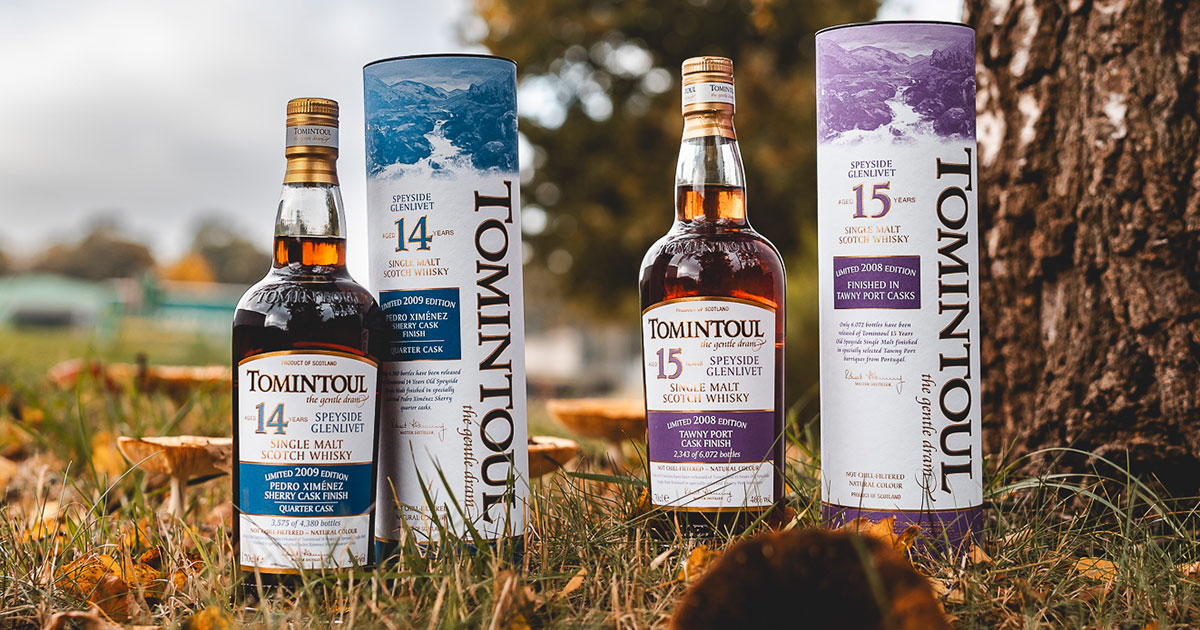 Fokus auf Finishes: Tomintoul Distillery launcht zwei Limited Editions